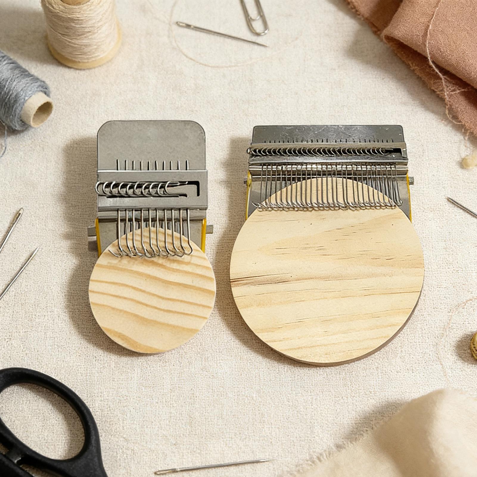 Embroidery Patch - Strick-Patch-Webstuhl-Set, kleiner Patch, Stopfzubehör, Strick-Webstuhl-Set zum