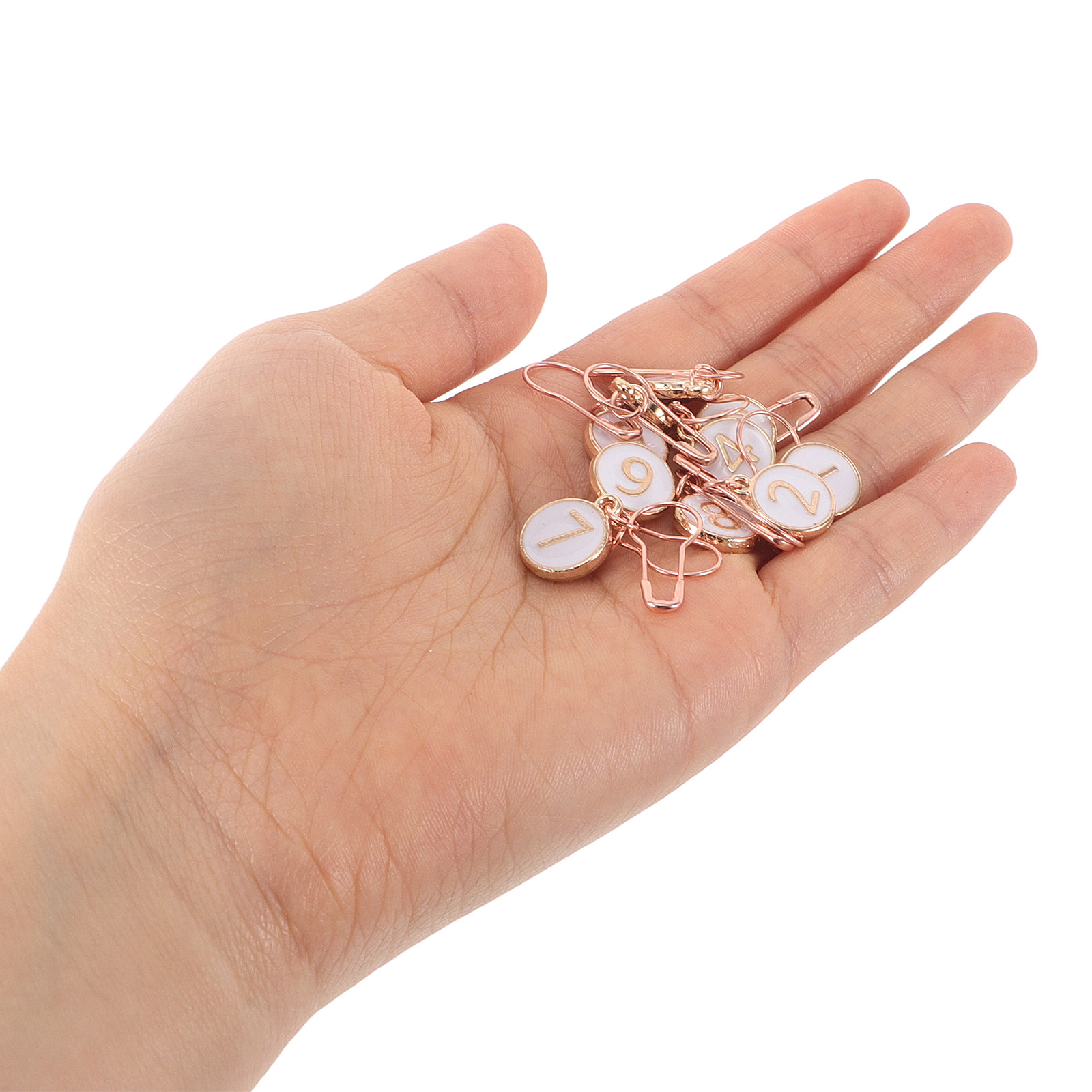 30 Stück Metall-Stichmarkierer – Stitch Marker Ring Bewertung und Preis