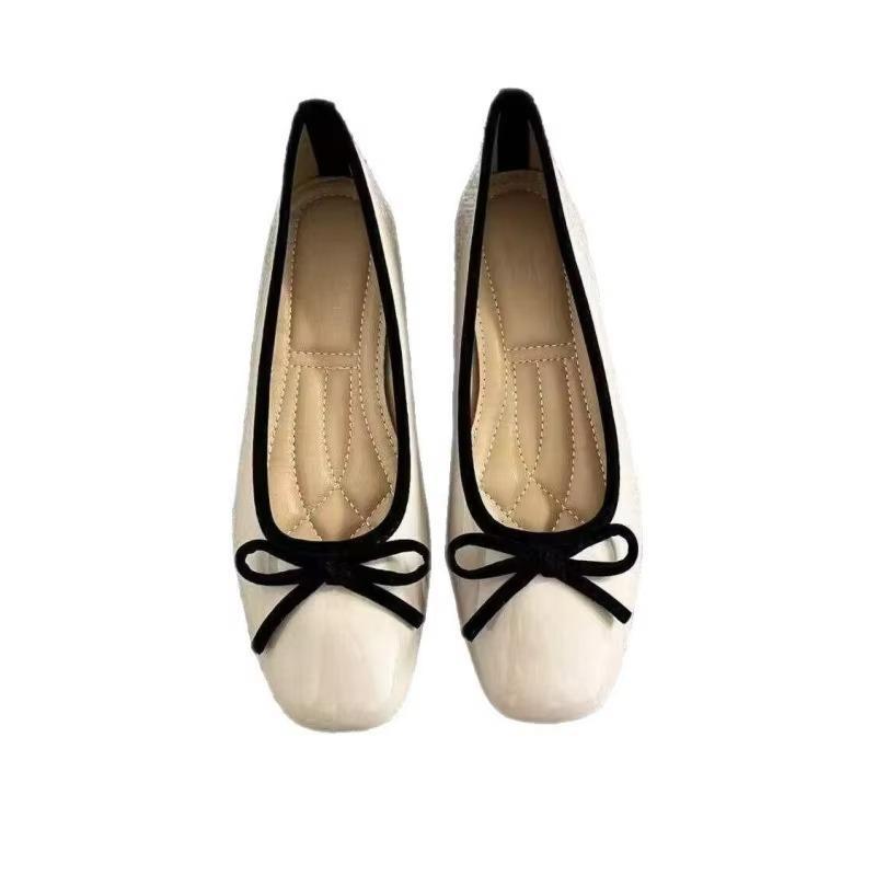Damen-Ballettschuhe mit eckige – Embroidery Flat Shoes Bewertung und Preis