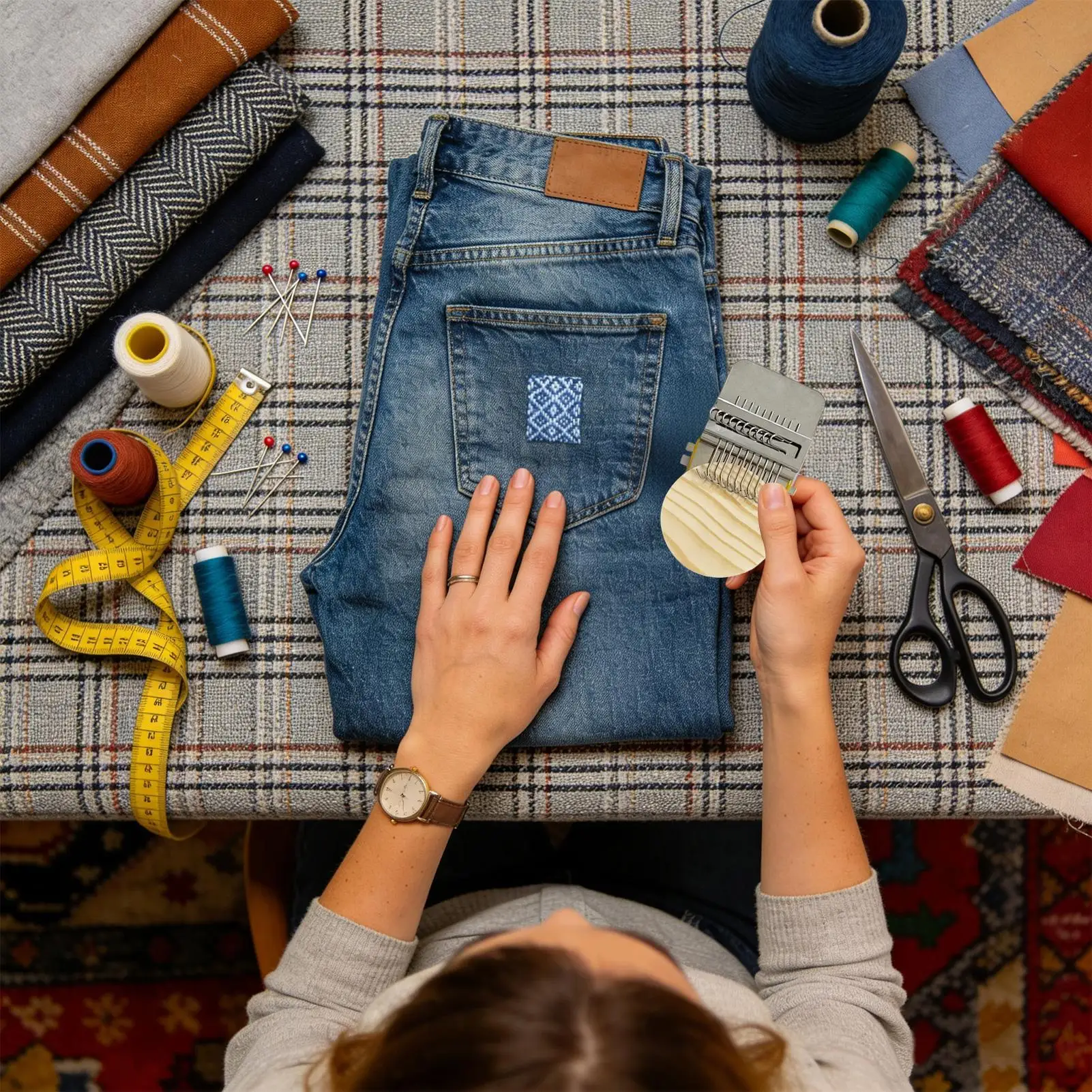 Stopfbrett-Set, Nähwerkzeug, S – Embroidery Patch Bewertung und Preis