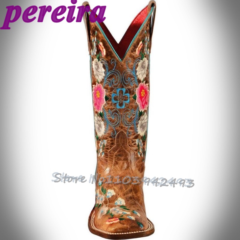 Gestickte Blumenstiefel Rose G – Embroidery Roses Bewertung und Preis