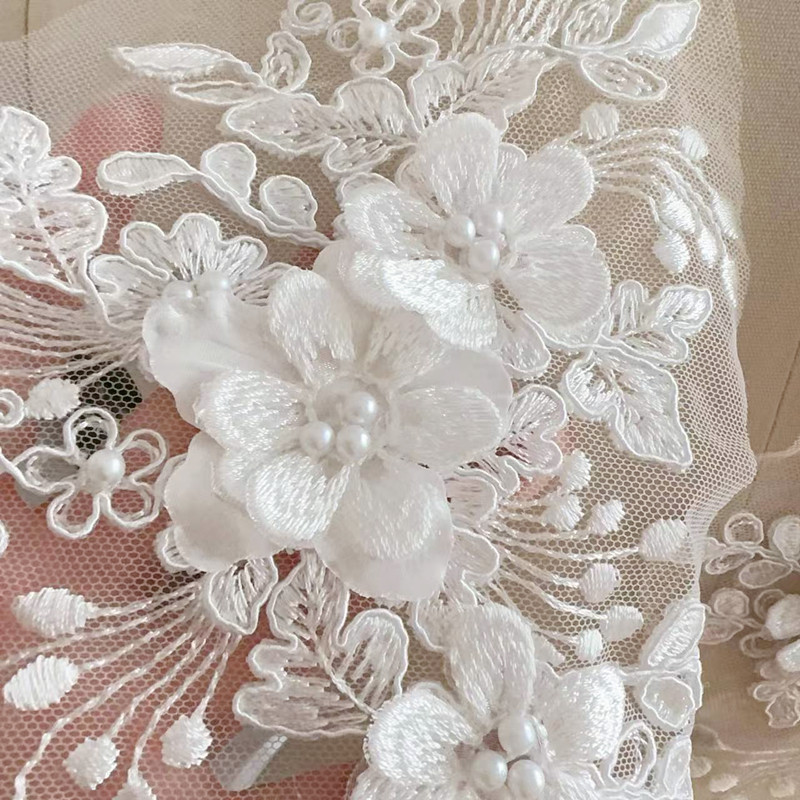 2 Stück = 1 Paar, Seil-Sticker – Embroidery Flower Pattern Bewertung und Preis