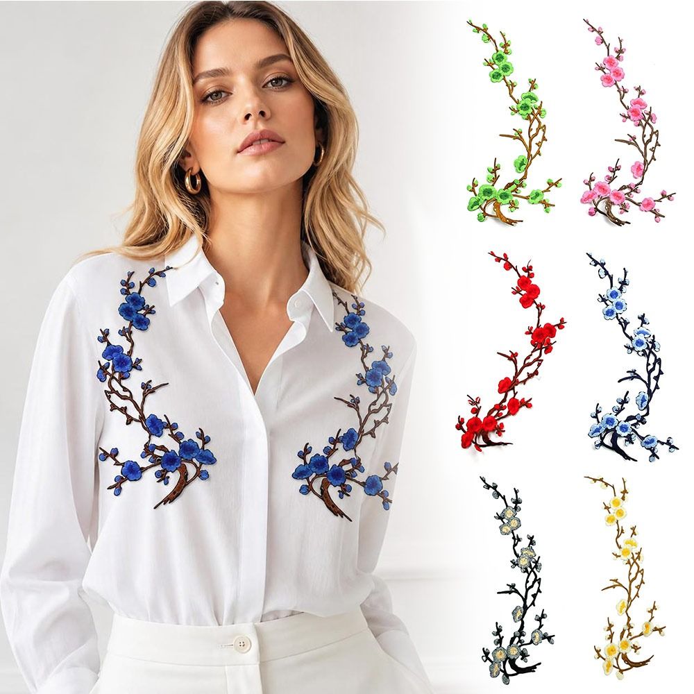 DIY Kirschblüten-Aufnäher zum  – Embroidery Flower Pattern Bewertung und Preis