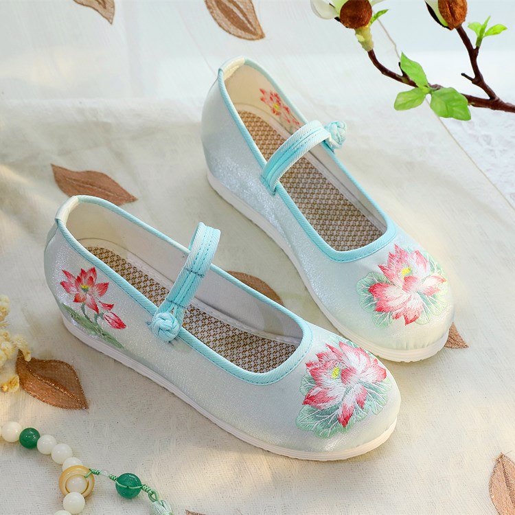 2026 Damen-Mary-Jane-Schuhe mi – Embroidery White Bewertung und Preis
