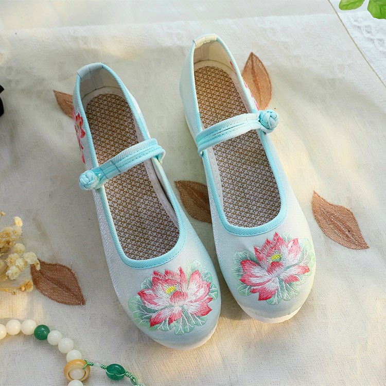 2026 Damen-Mary-Jane-Schuhe mi – Embroidery White Bewertung und Preis