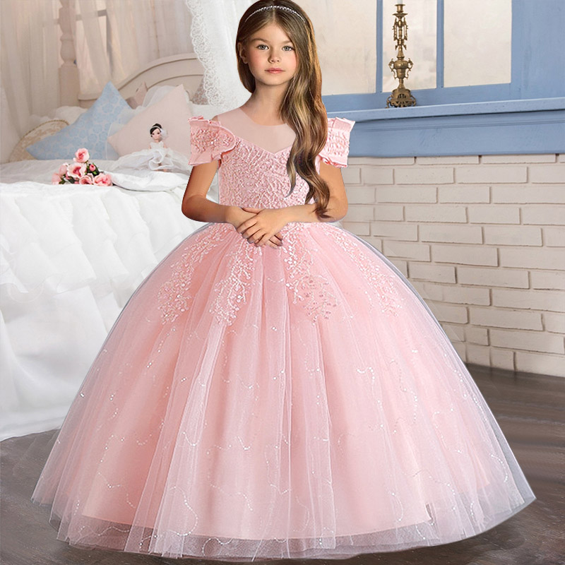Blumenmädchenkleid Hochzeit Ki – Embroidery Jersey Bewertung und Preis