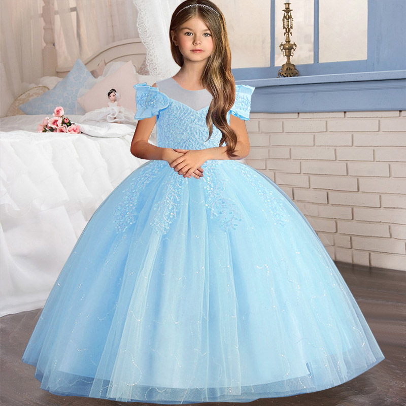 Blumenmädchenkleid Hochzeit Ki – Embroidery Jersey Bewertung und Preis