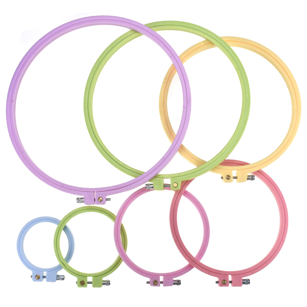 1/7 Stück 7-25cm Kunststoff-St – Stitch Marker Ring Bewertung und Preis