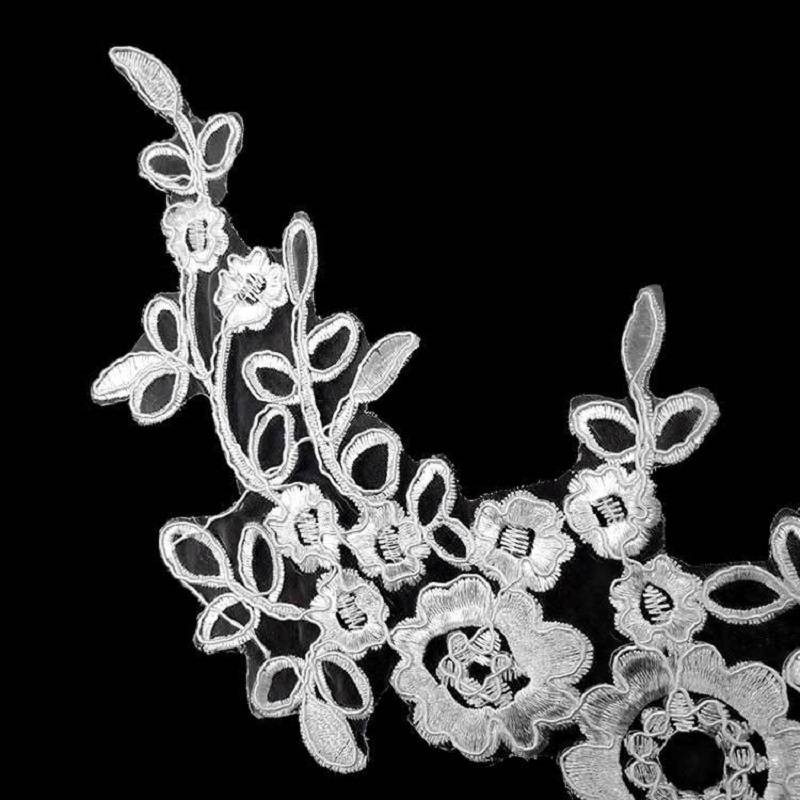 1 Paar Stickerei auf dem Blume – Embroidery Flower Pattern Bewertung und Preis