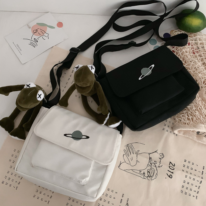 Casual Collage Student Umhänge – Embroidery Font Bewertung und Preis