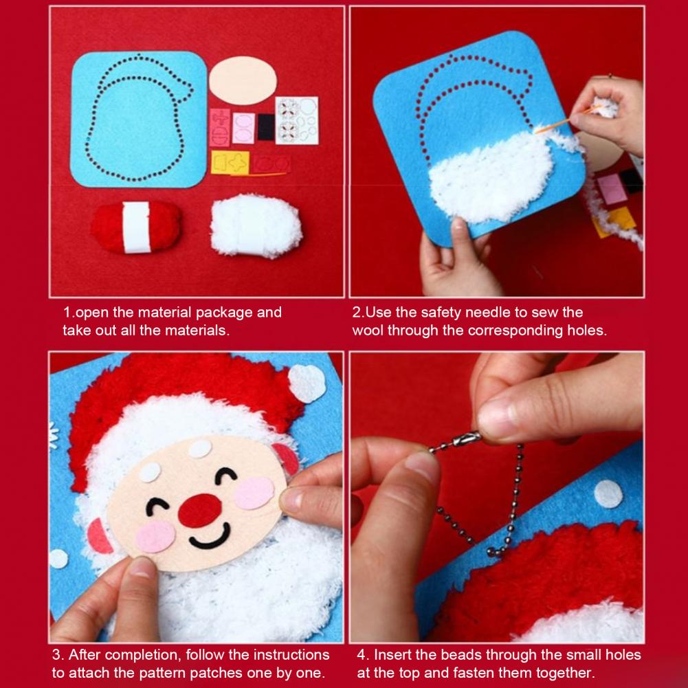 Bastelset für Anfänger, Weihna – Embroidery Xmas Stocking Bewertung und Preis