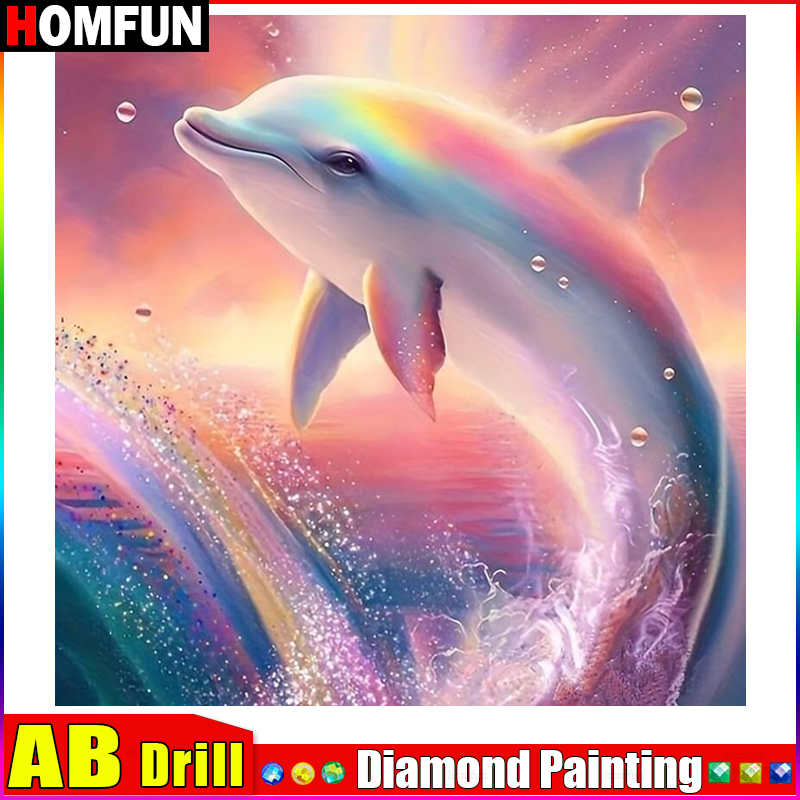 HOMFUN AB Voller Diamant Stick – Embroidery Cross Stitch Patterns Bewertung und Preis