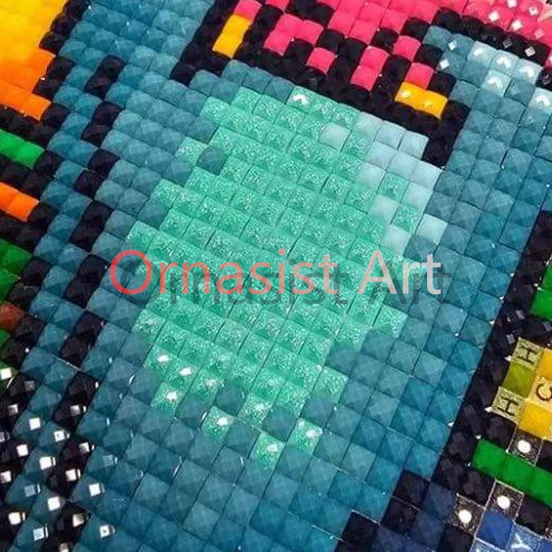 Großformatiges Bild Vollkrista – Embroidery Roses Bewertung und Preis