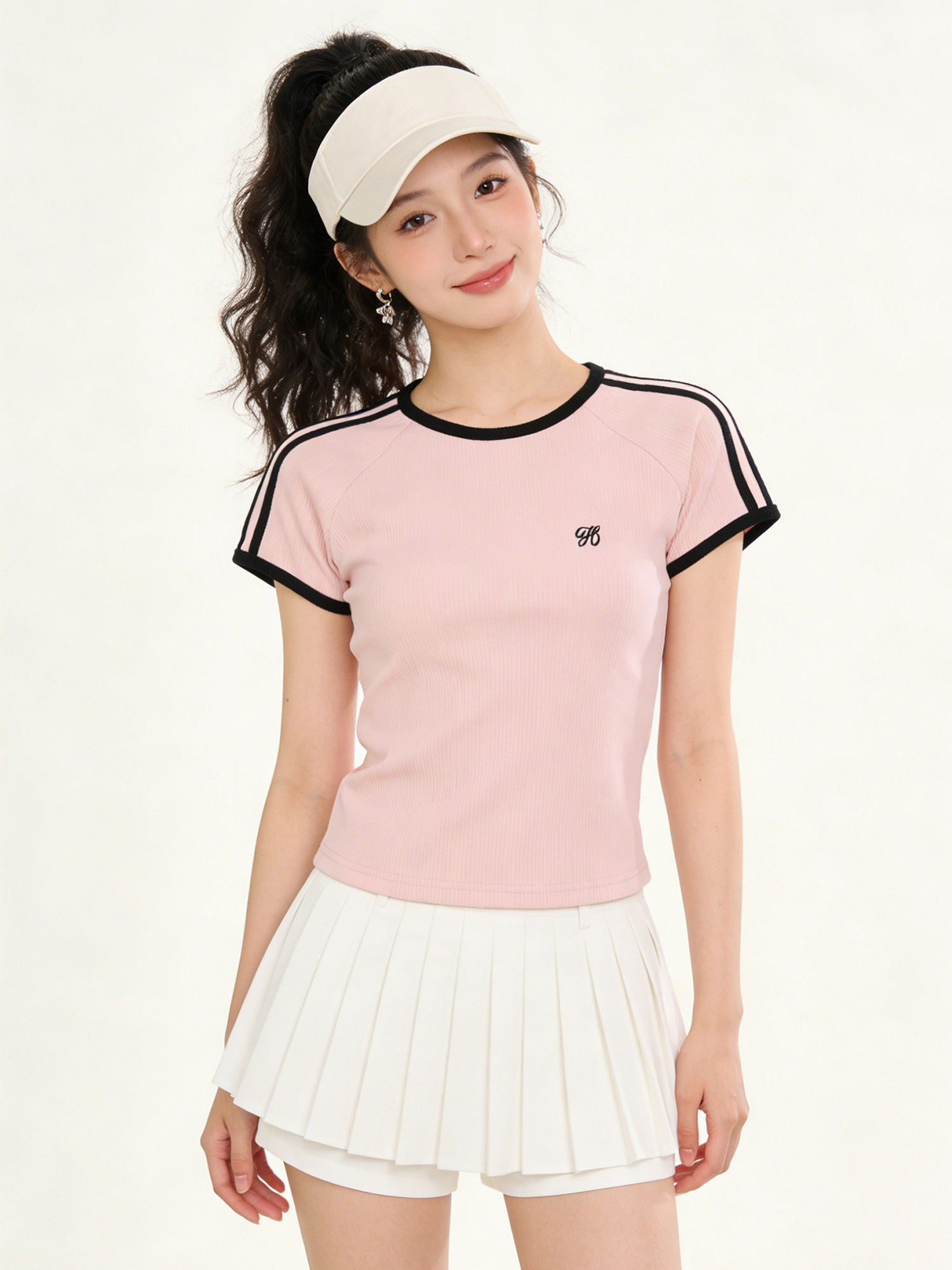 Slim-Fit-Kurzarm-T-Shirt für D – Embroidery Moisturizer Bewertung und Preis