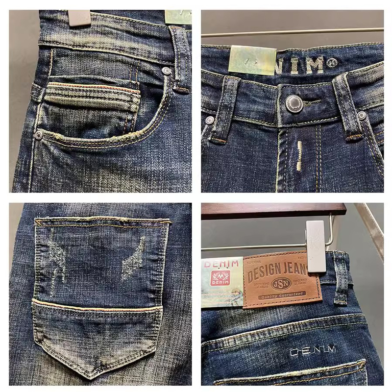 Designer Mode Männer Jeans Hoh – Embroidery On Jeans Bewertung und Preis