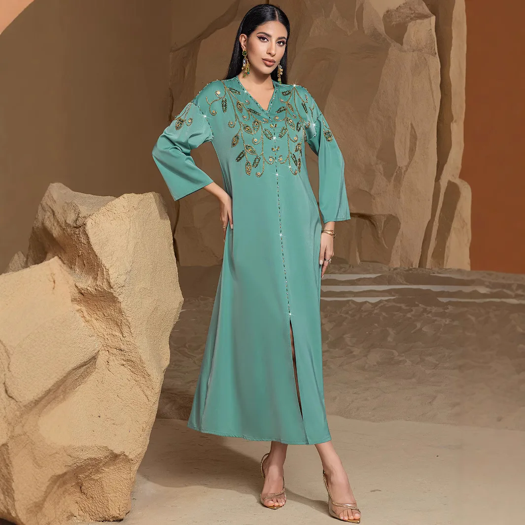 Dubai Abayas für Damen Partykl – Embroidery Arabic Bewertung und Preis