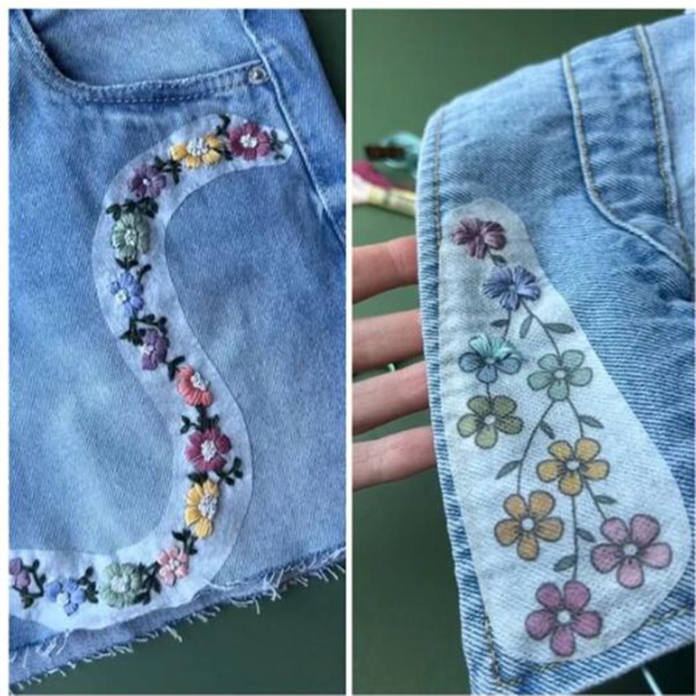 Kreative Nähte Stick papier wa – Embroidery Flower Pattern Bewertung und Preis