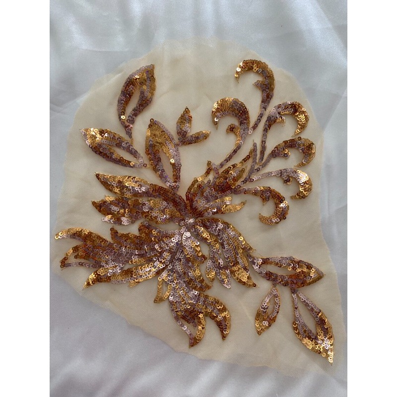 Spitzen-Stickerei Netz-Paillet – Embroidery Flower Pattern Bewertung und Preis