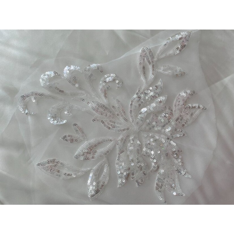 Spitzen-Stickerei Netz-Paillet – Embroidery Flower Pattern Bewertung und Preis