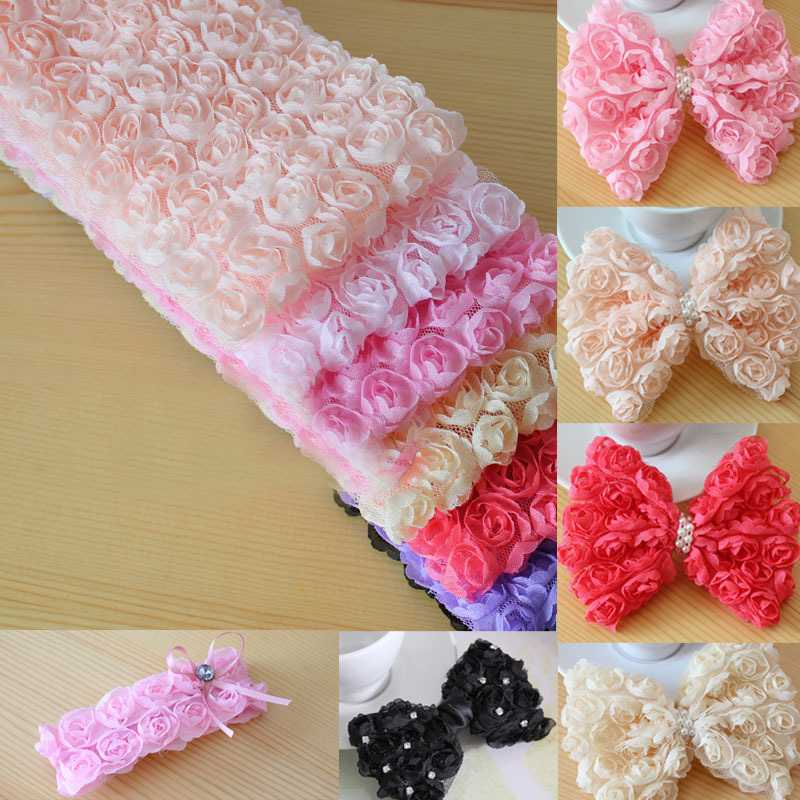 91 cm Netz-Stickerei Dreidimen – Embroidery Roses Bewertung und Preis
