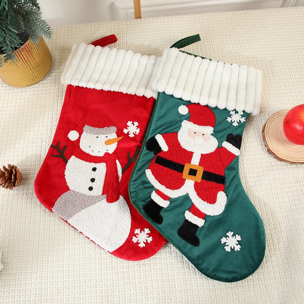 Hängende Bestickte Weihnachtss – Embroidery Xmas Stocking Bewertung und Preis