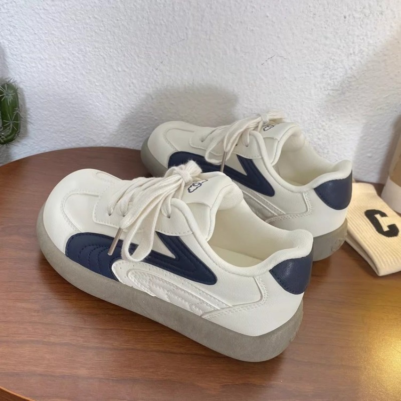 Vintage Damen Chunky Sneakers  – Embroidery White Bewertung und Preis