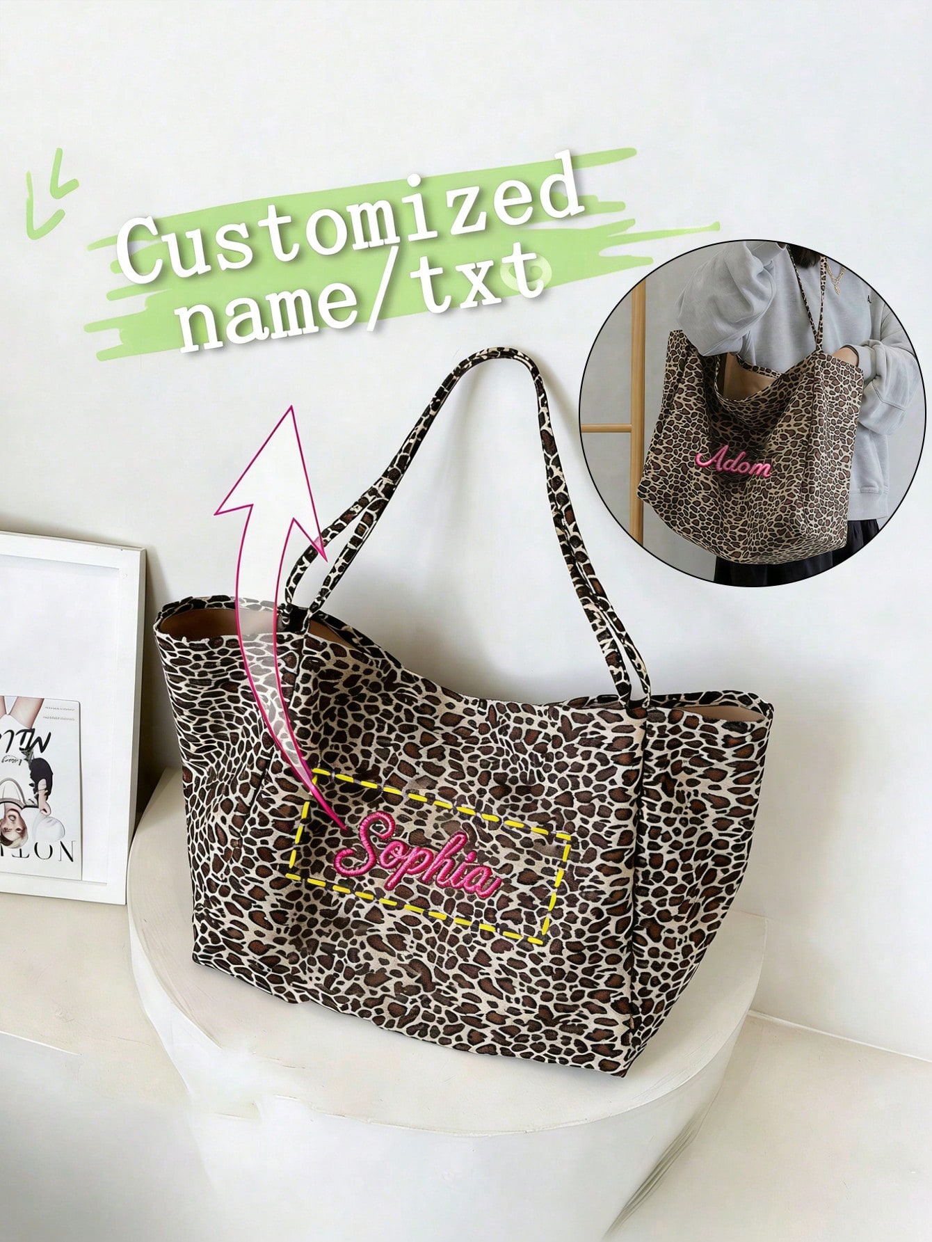 Personalisierte Einkaufstasche – Embroidery Name Bewertung und Preis