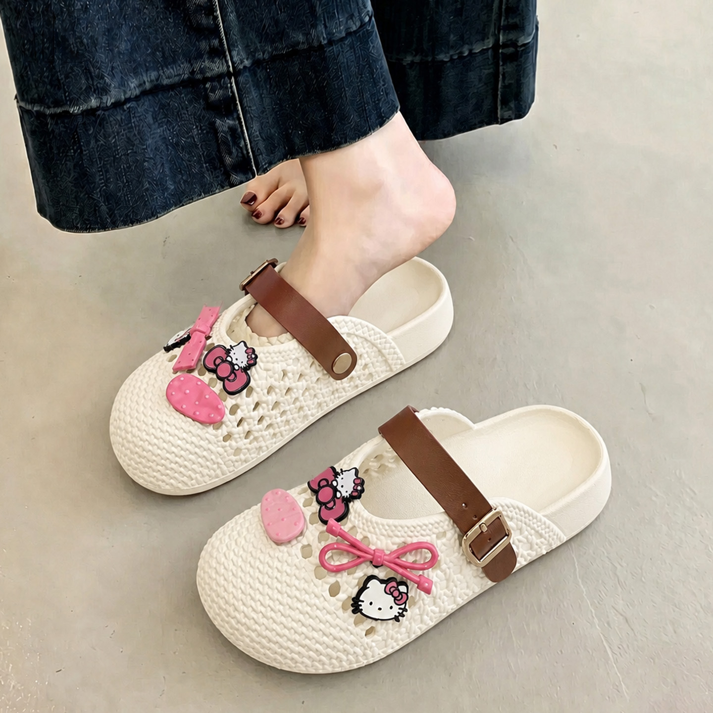 Sommerliche Damen-Hausschuhe m – Embroidery Flat Shoes Bewertung und Preis