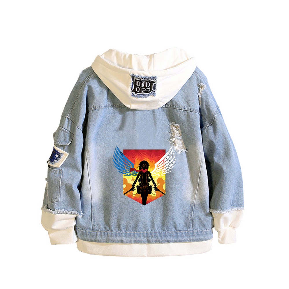 Angriff auf Titan Anime Denim  – Embroidery On Jeans Bewertung und Preis