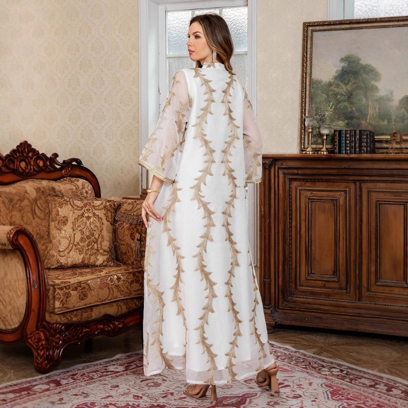 Eid Ramadan Partykleid für Dam – Embroidery Arabic Bewertung und Preis