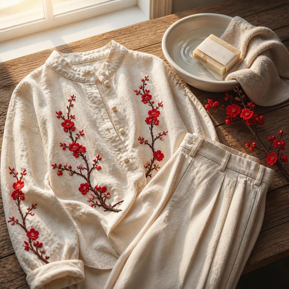 DIY Kirschblüten-Aufnäher zum  – Embroidery Patch Bewertung und Preis
