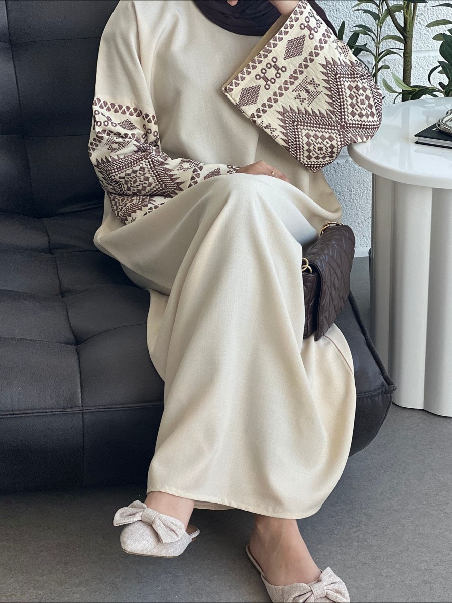 Eid Muslim Abaya für Frauen Pa – Embroidery Arabic Bewertung und Preis