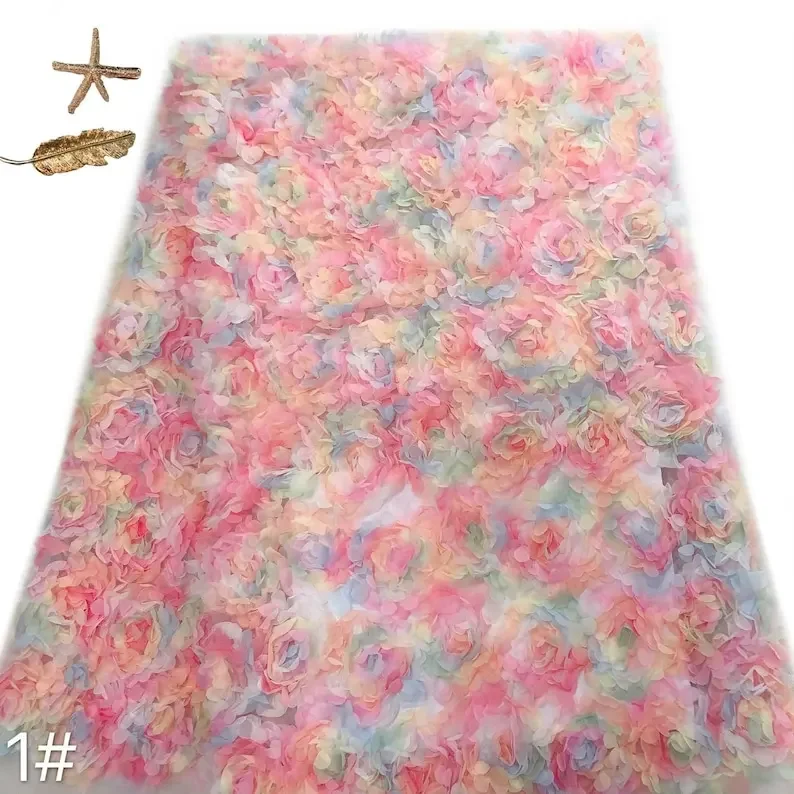 3D-Chiffon-Rosenblume, Spitzen – Embroidery Roses Bewertung und Preis