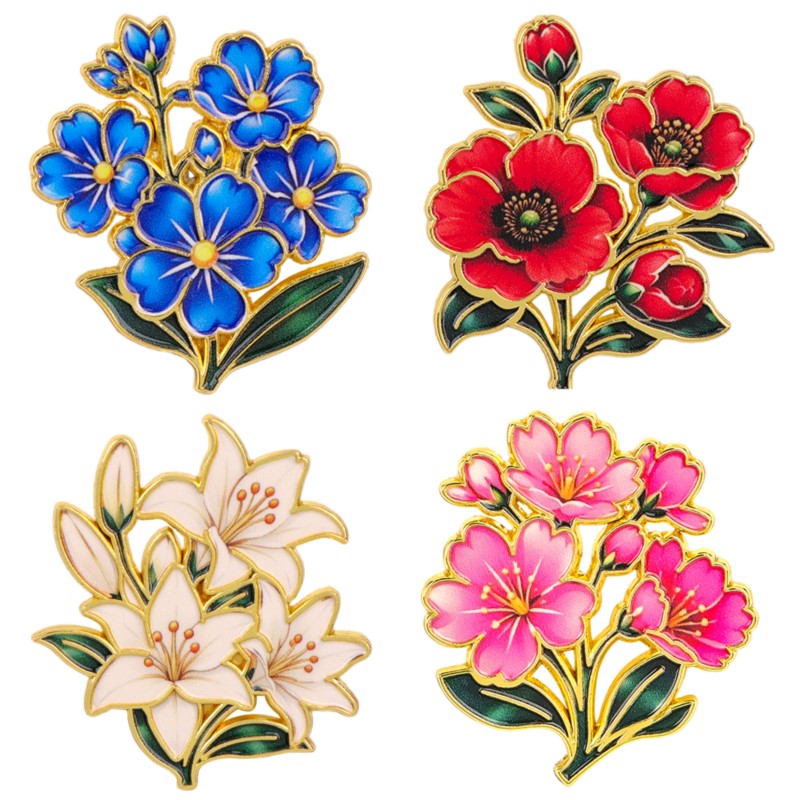 Niedliche Vintage Bunte Blumen – Embroidery Textile Bewertung und Preis