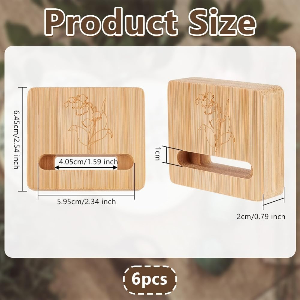 6 Stück Stickrahmen, rechtecki – Embroidery Flower Pattern Bewertung und Preis
