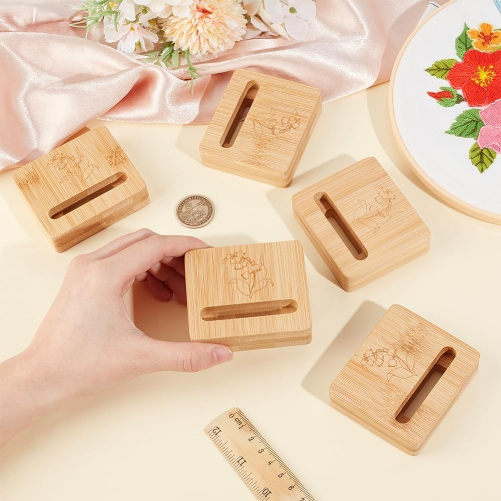 6 Stück Stickrahmen, rechtecki – Embroidery Flower Pattern Bewertung und Preis