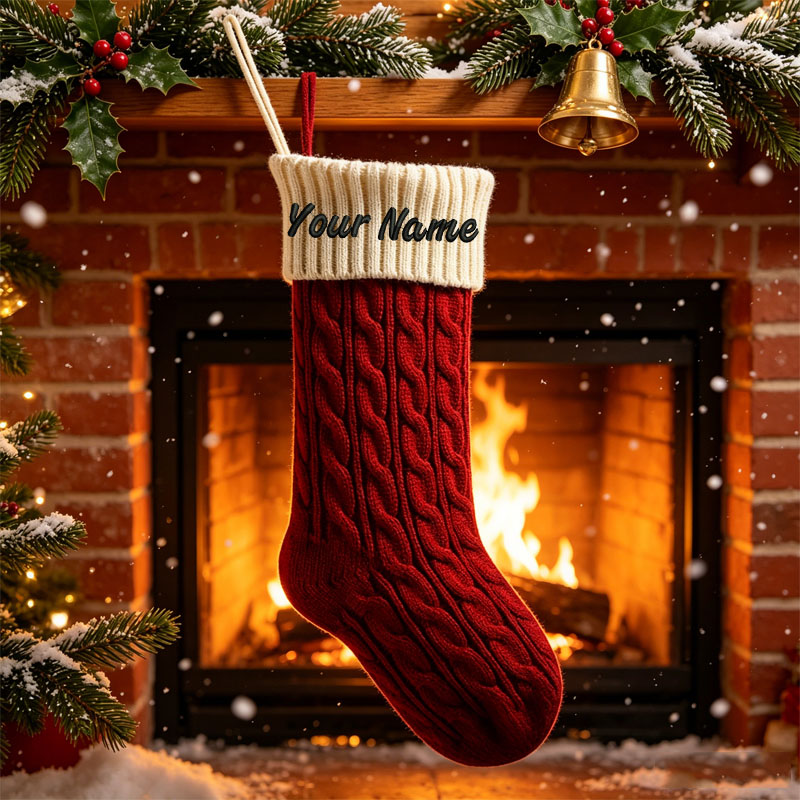 Personalisierte Weihnachtssock – Embroidery Xmas Stocking Bewertung und Preis
