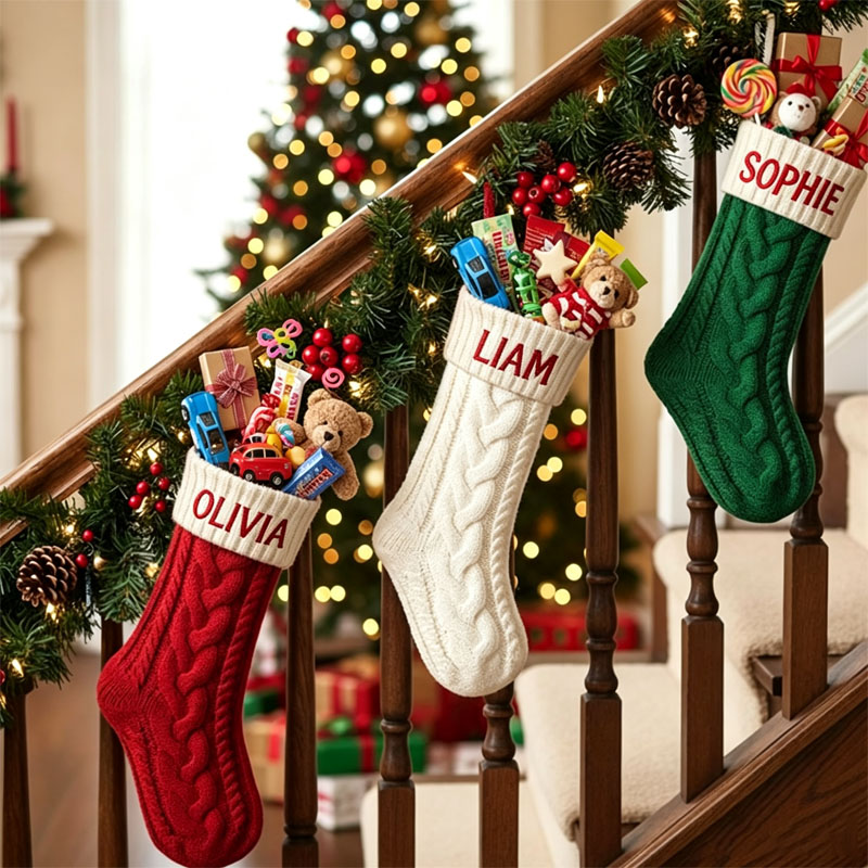 Personalisierte Weihnachtssock – Embroidery Xmas Stocking Bewertung und Preis